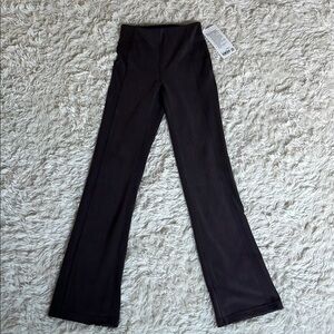 NWT lululemon athletica Ribbed Softstreme Flared Pant* Regular